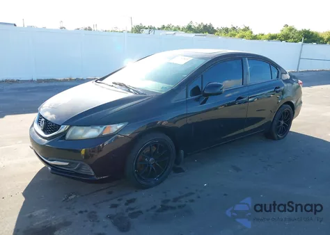 2013 Honda Civic from USA, damaged, VIN 19XFB2F81DE086414